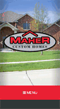 Mobile Screenshot of mahercustomhomes.com